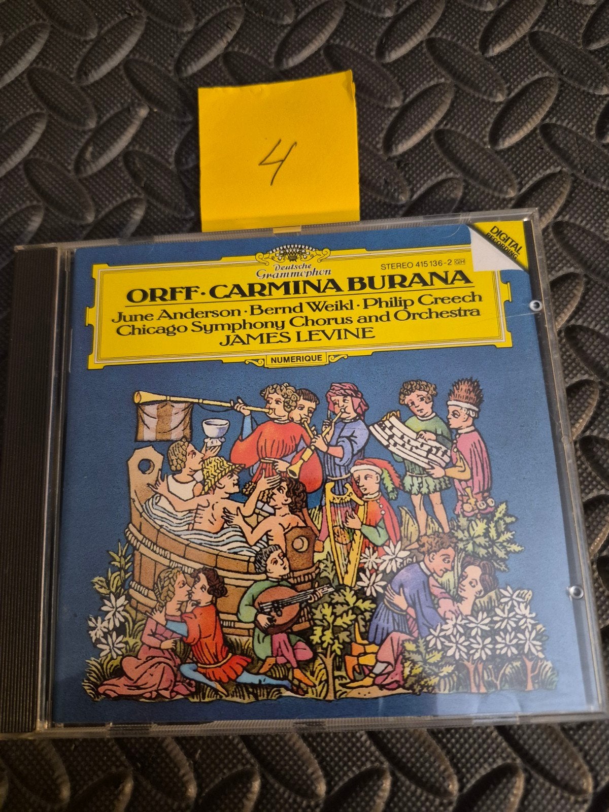 Orff: Carmina Burana - James Levine, Chicago Symphony, Cd's en Dvd's, Gebruikt, Overige componisten, Modernisme tot heden, Ophalen of Verzenden