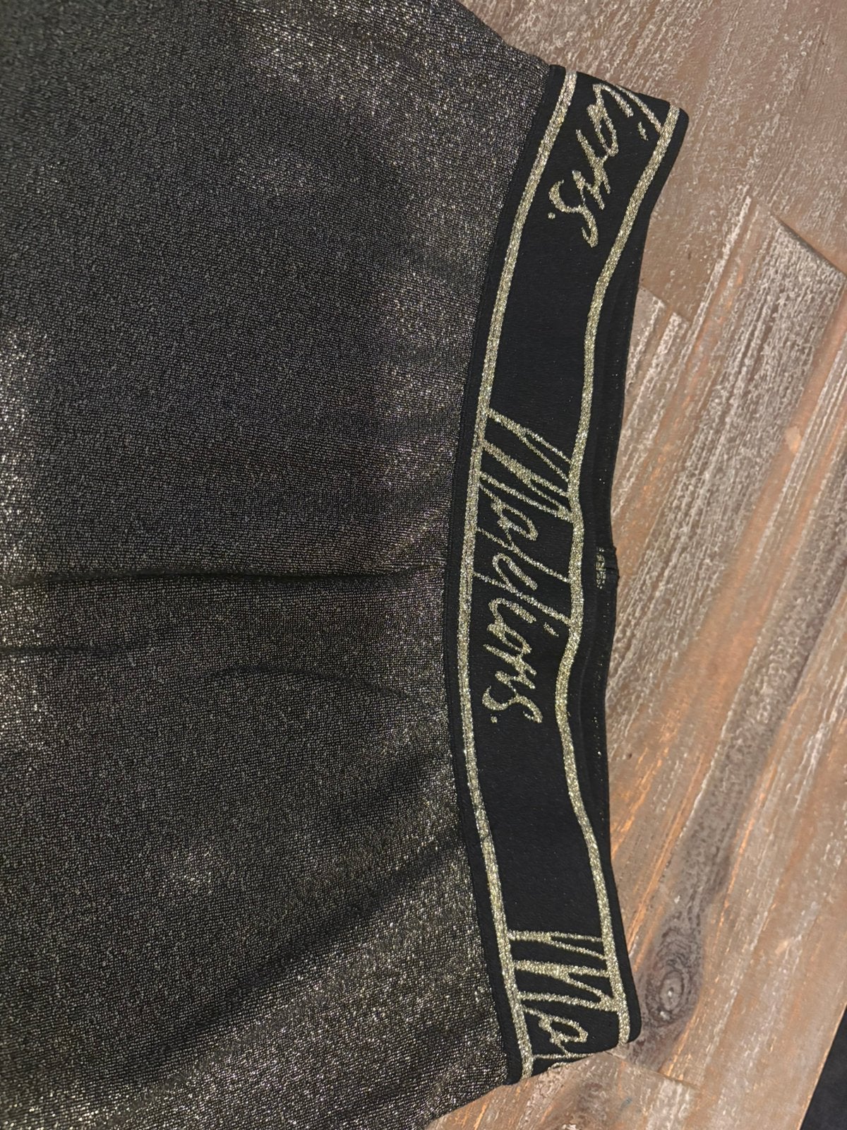 Malelions glitter broek, Maat 38/40 (M), Zwart, Ophalen of Verzenden, Zo goed als nieuw