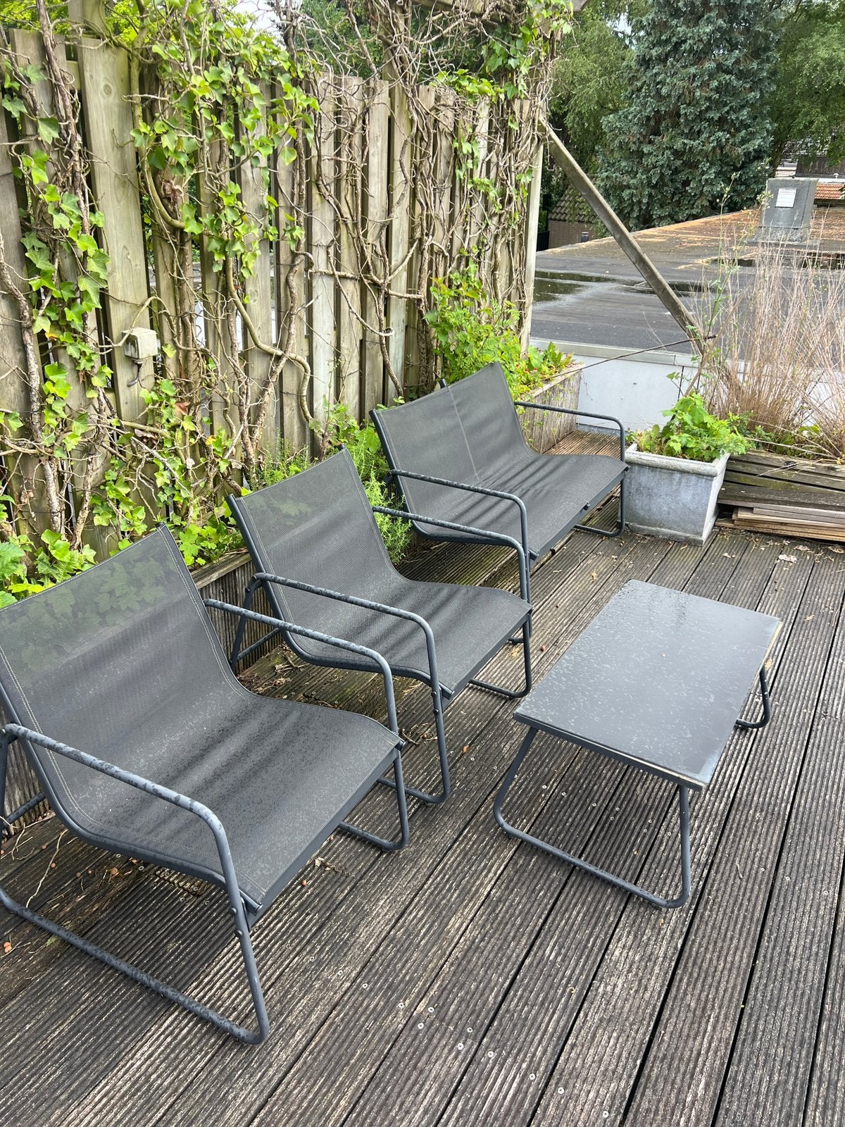 Lounge set, Ophalen, Gebruikt, Kunststof