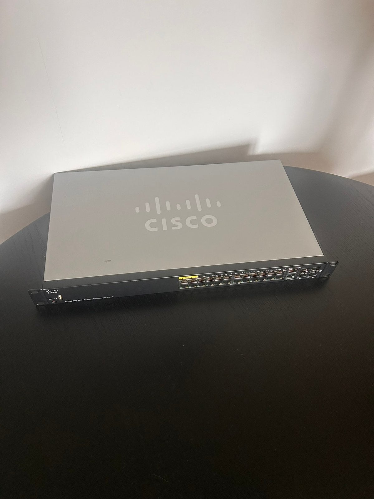 Cisco Switch SG350-28P, Computers en Software, Ophalen of Verzenden, Zo goed als nieuw