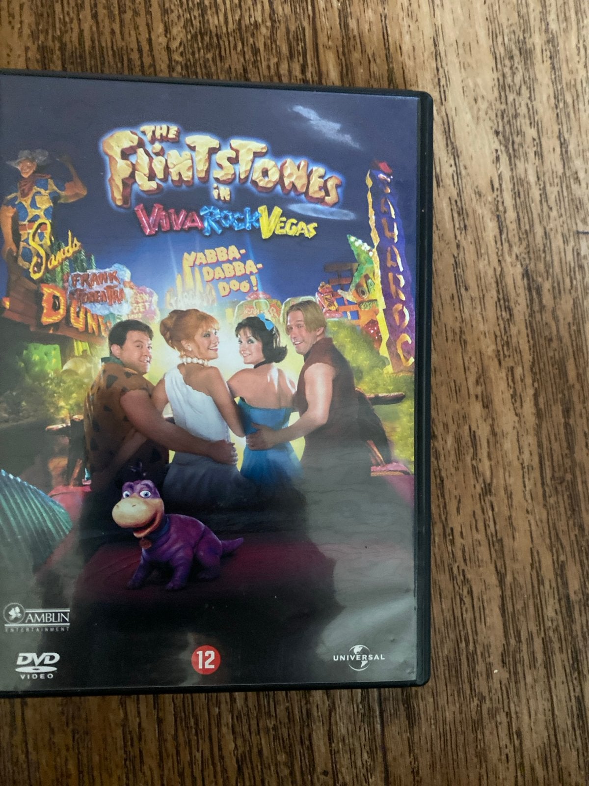 The Flintstones in Viva Rock Vegas DVD, Amerikaans, Ophalen of Verzenden, Zo goed als nieuw, Kinderprogramma of -film