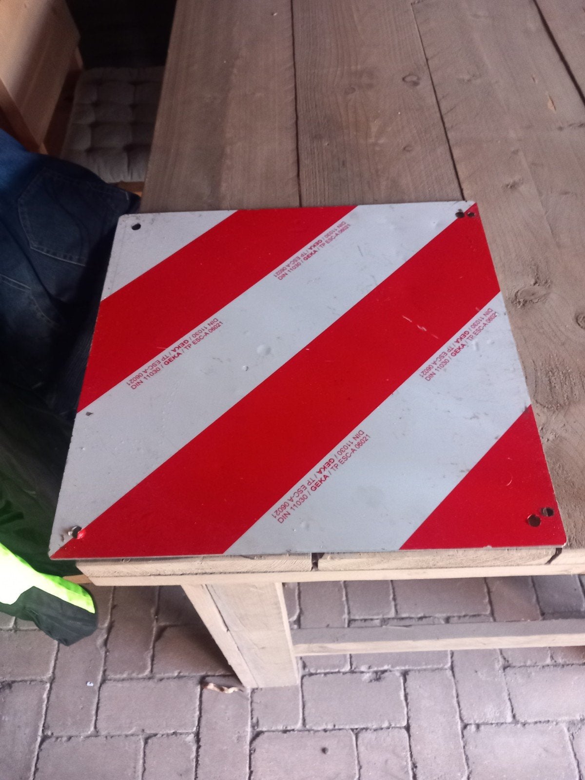 Markeringsbord camper caravan Spanje., Ophalen, Nieuw