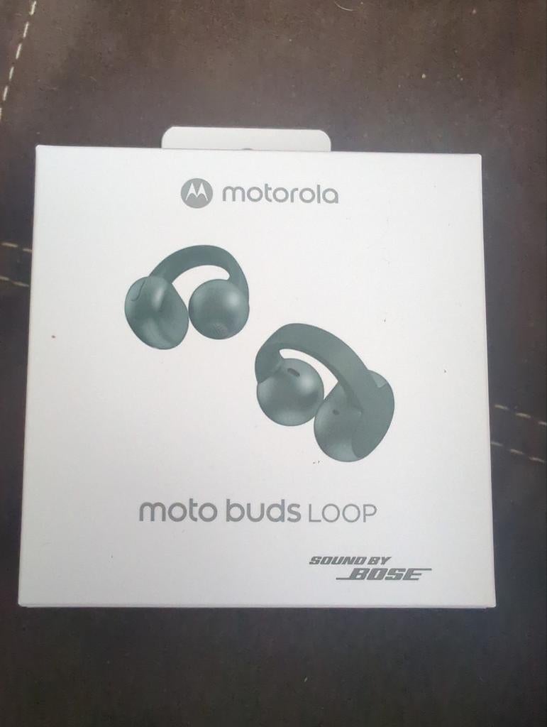 moto buds loop Pantone trekking green, Ophalen of Verzenden