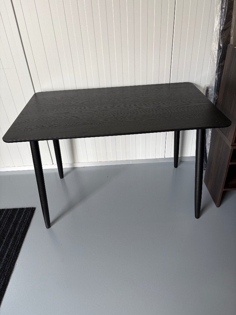 IKEA tafel zwart, 50 tot 100 cm, Nieuw, Grenenhout, Rechthoekig