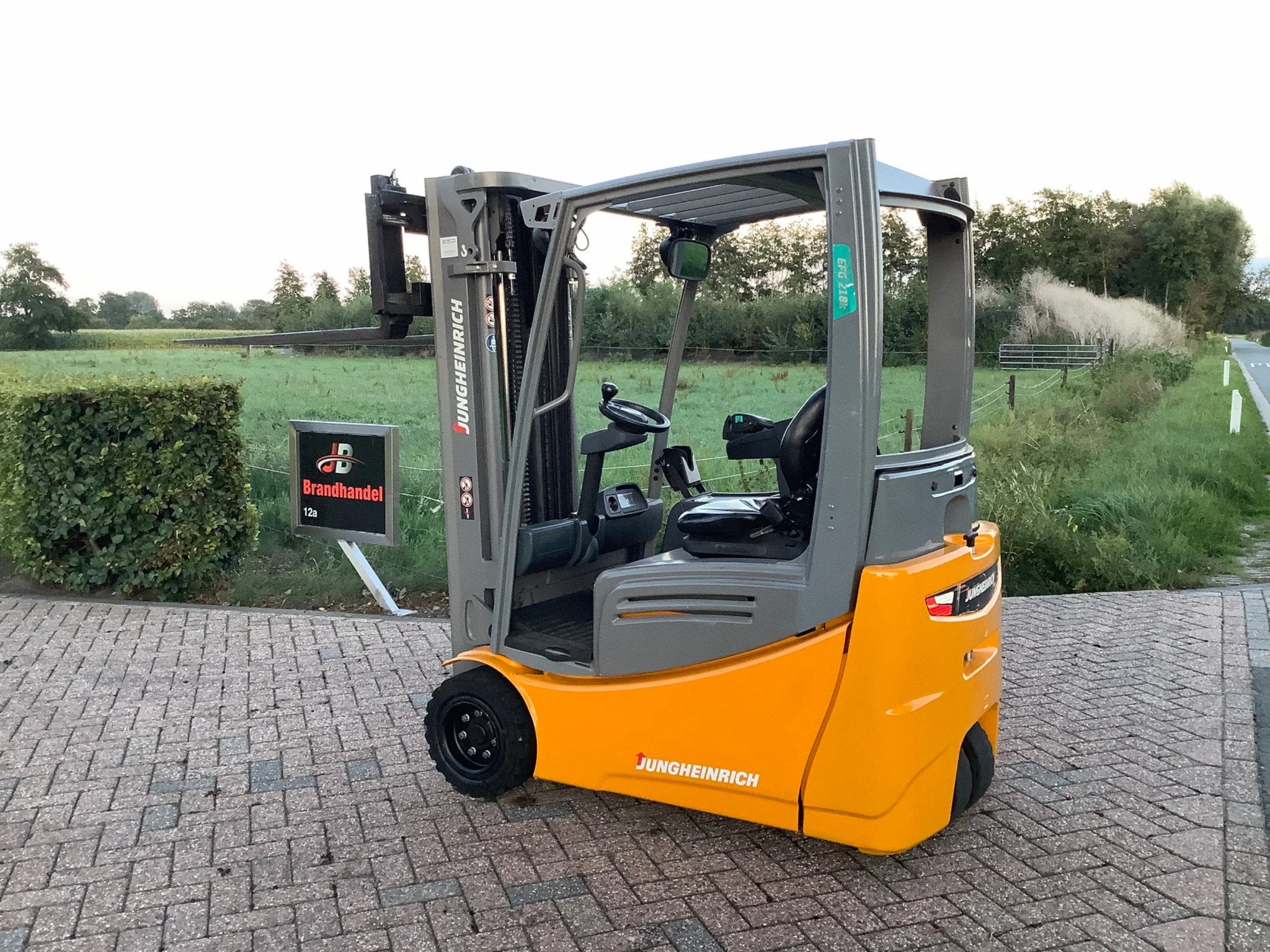 Jungheinrich EFG 218K 3854 uur (bj 2018), 1000 tot 2000 kg, Overige aandrijving, Heftruck, Jungheinrich