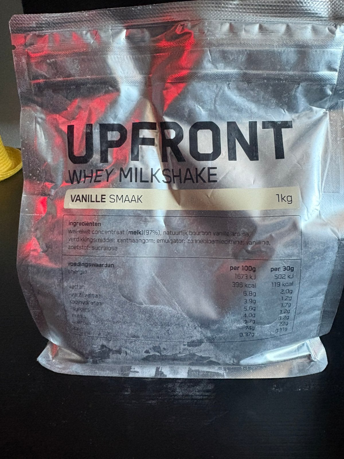Upfront Whey milkshake | vanille, Verzenden, Nieuw, Poeder of Drank