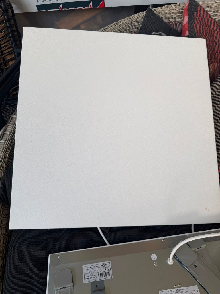 Thermisch / warmte paneel 60x60 cm, Ophalen, 30 tot 80 cm, Kachel, Zo goed als nieuw