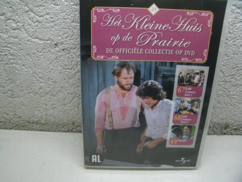 dvd 305k kl. huis op de prairie deel 23 aflev 67-68-69, Alle leeftijden, Ophalen of Verzenden, Zo goed als nieuw