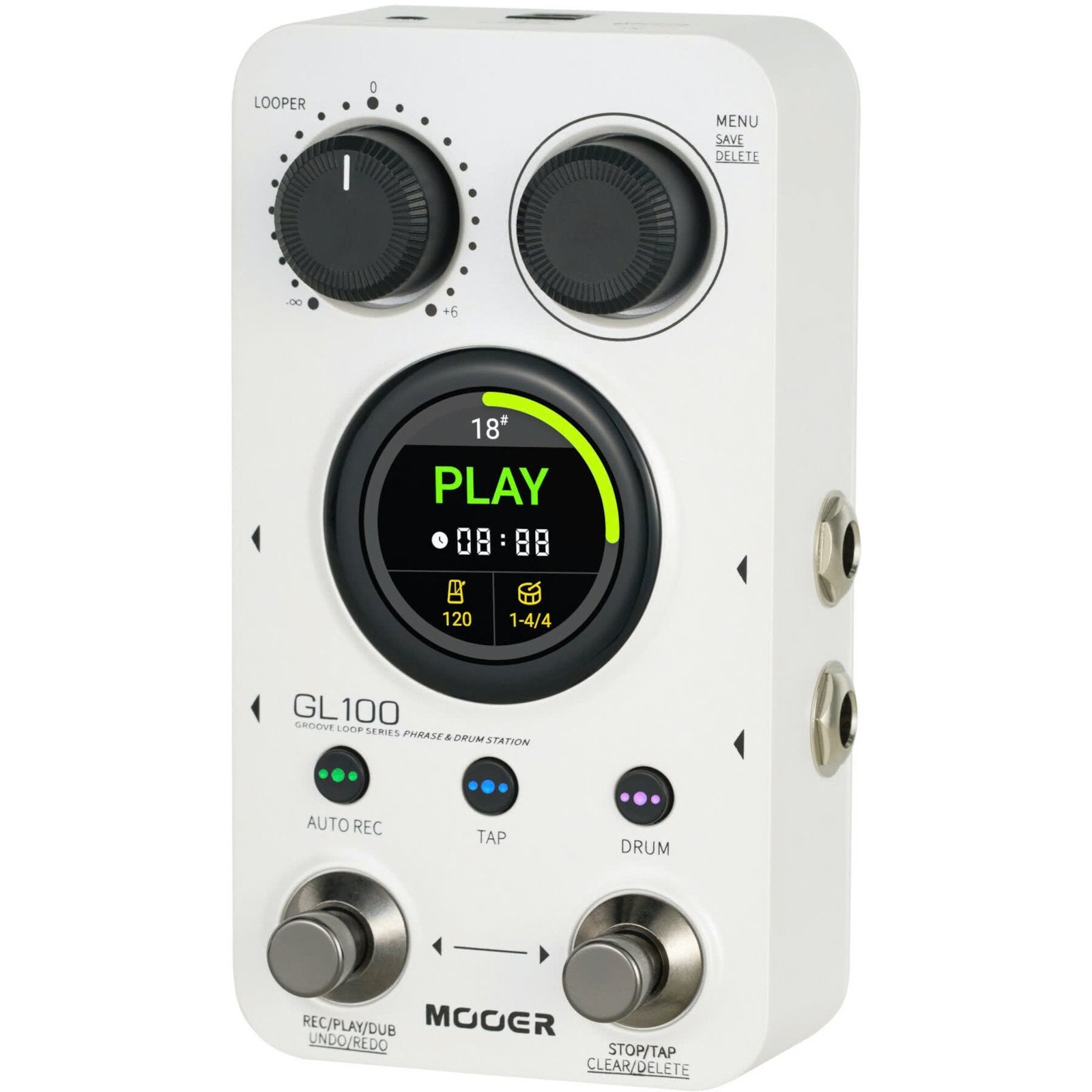 Mooer GL100 Groove Loop & Drum Station (Inclusief adapter), Ophalen of Verzenden, Nieuw