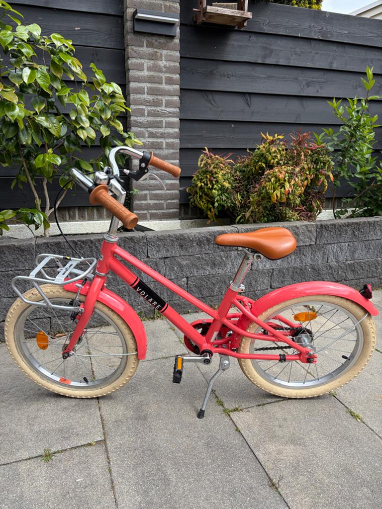 Superleuke Volare Melody kinderfiets 18 inch, Ophalen, Zo goed als nieuw, Velgrem, 16 tot 20 inch