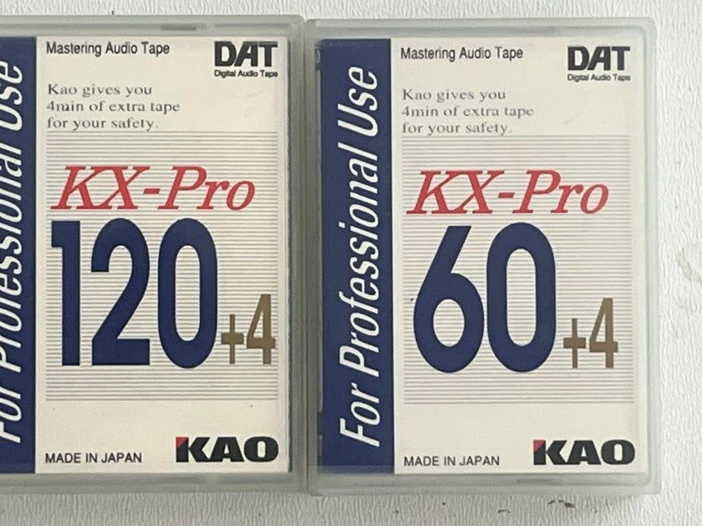 15 prachtige KAO DAT KX-Pro TAPES 120+4 en 60+4, als nieuw, 2 t/m 25 bandjes, Klassiek, Ophalen of Verzenden, Zo goed als nieuw