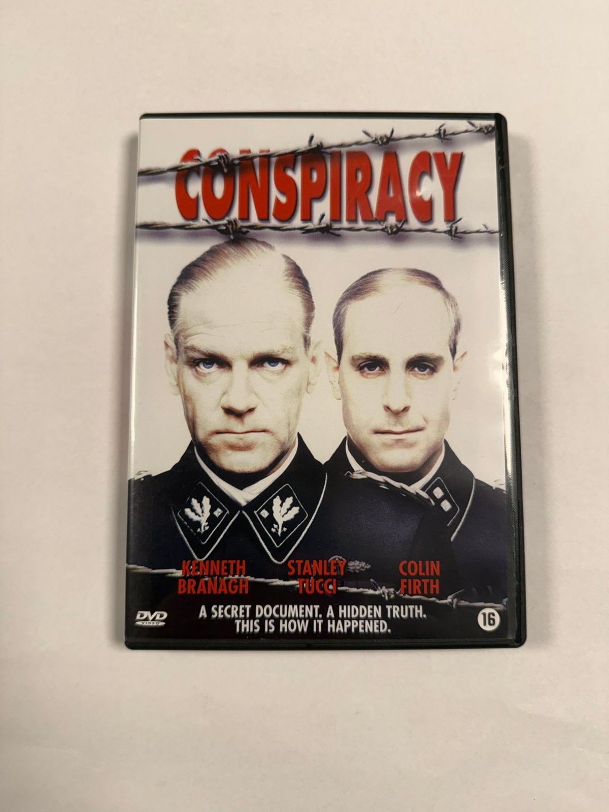 Conspiracy (2001) met oa Kenneth Branagh NL-DVD, Vanaf 16 jaar, Ophalen of Verzenden, Zo goed als nieuw, Oorlog