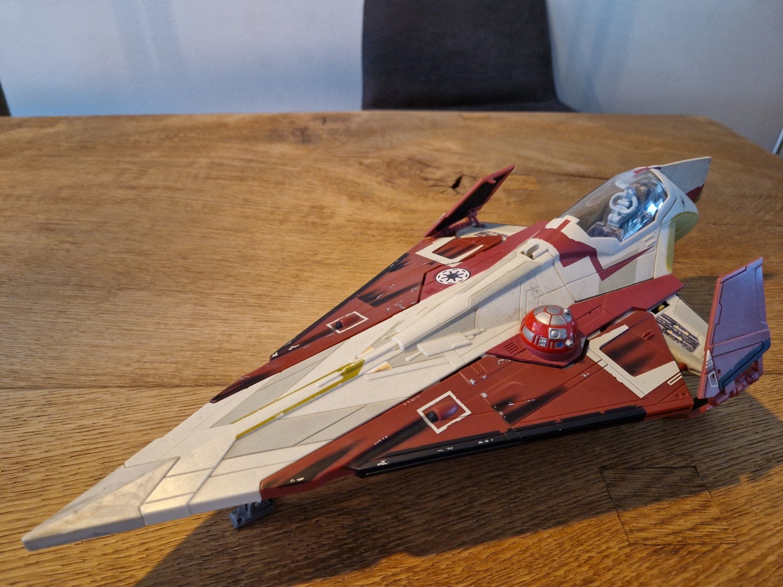 Star Wars Jedi Starfighter Hasbro 2001, Verzamelen, Ophalen of Verzenden, Zo goed als nieuw, Gebruiksvoorwerp