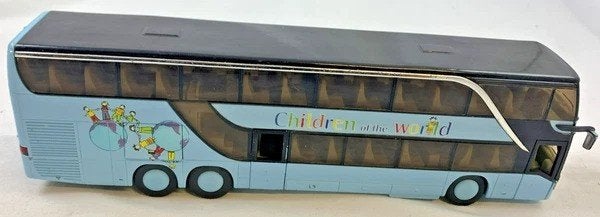 SIKU 3732 Setra bus Children of the World dubbeldekker !:55, Coolsingel 104, 3011 AG Rotterdam, Netherlands, SIKU, Verzenden, Zo goed als nieuw