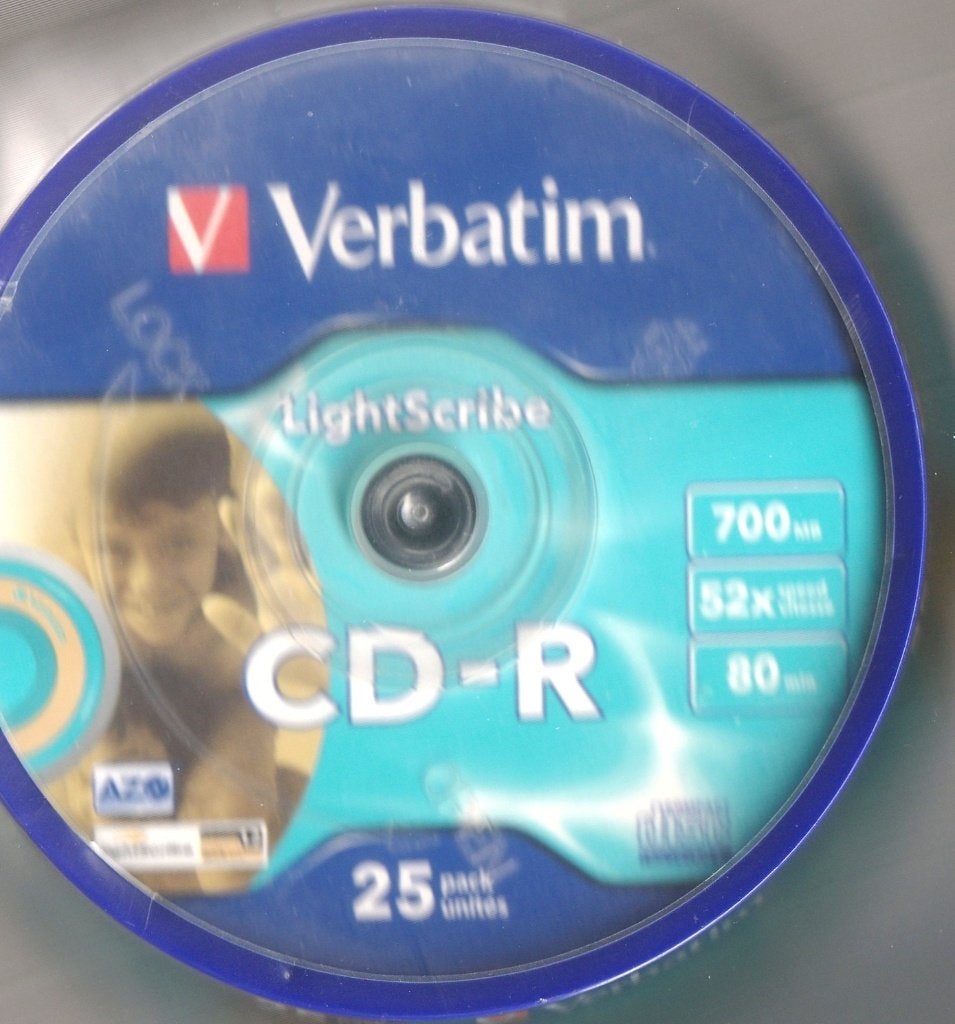 25 Blanco CD-R Light scribe 700 MB, Op spindel, Cd, Nieuw, Ophalen of Verzenden