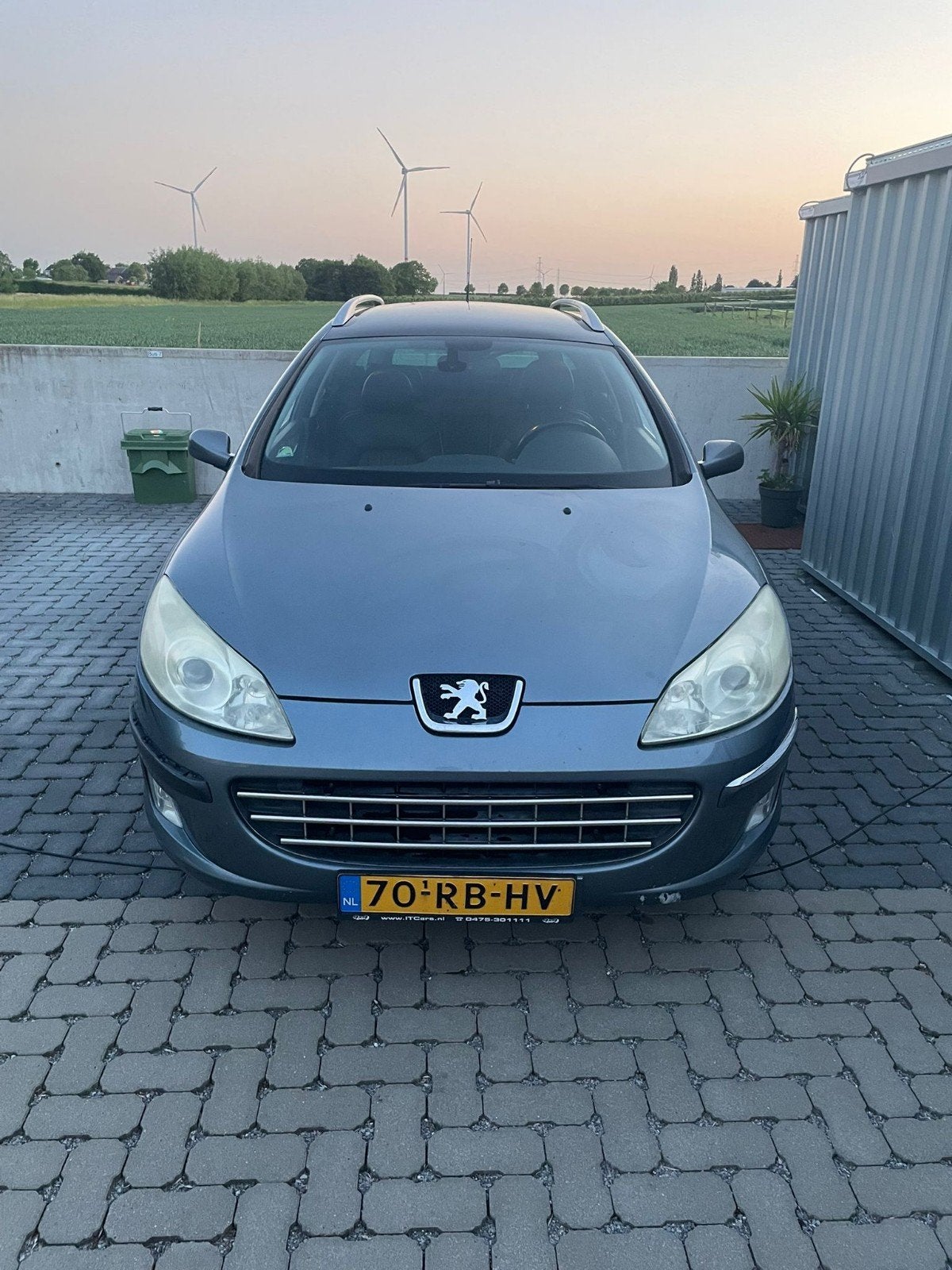 Peugeot 407 2.2 16V SW XT AUT 2005 Grijs, Auto's, Peugeot, 4 cilinders, 157 pk, 1546 kg, Stationwagon