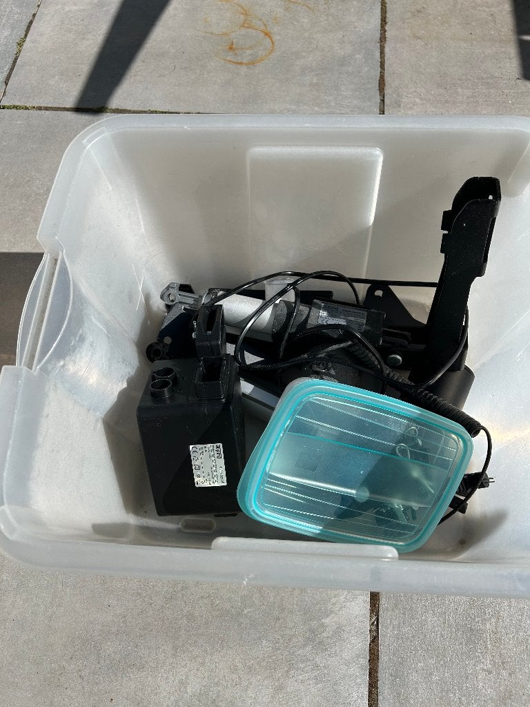Auping: motor + bediening voor beweegbare spiraalodem, Ophalen, 90 cm, Eenpersoons, 210 cm