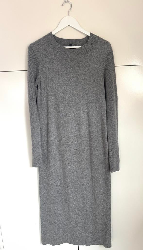 ESPRIT grijze wollen jurk mt 38/40 CHCS nieuwstaat, Kleding | Dames, Maat 38/40 (M), Ophalen of Verzenden, Zo goed als nieuw, Grijs