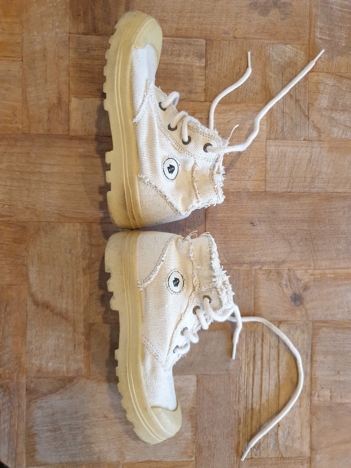 Actual Basics Canvas Veterboots - Maat 33, Gebruikt, Jongen of Meisje, Schoenen, Ophalen of Verzenden