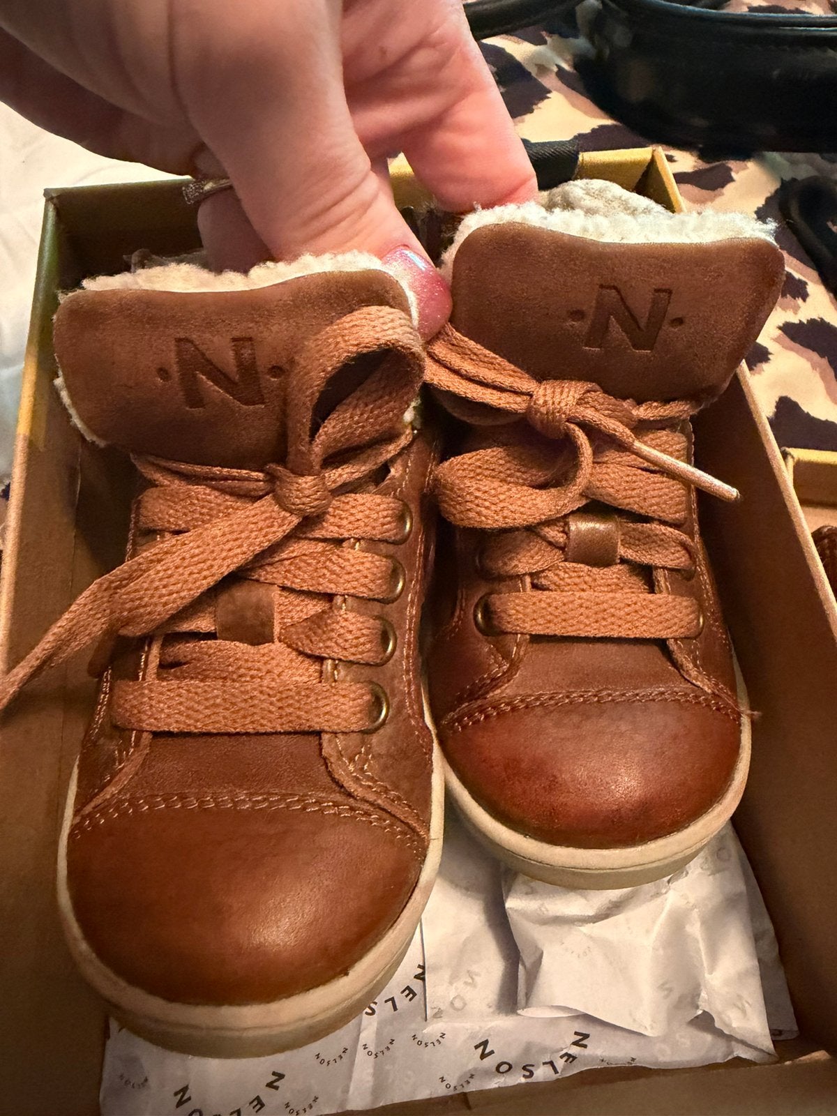 Nelson leren jongens schoenen zgan! Maat 23, Ophalen of Verzenden, Zo goed als nieuw, Jongen, Schoenen