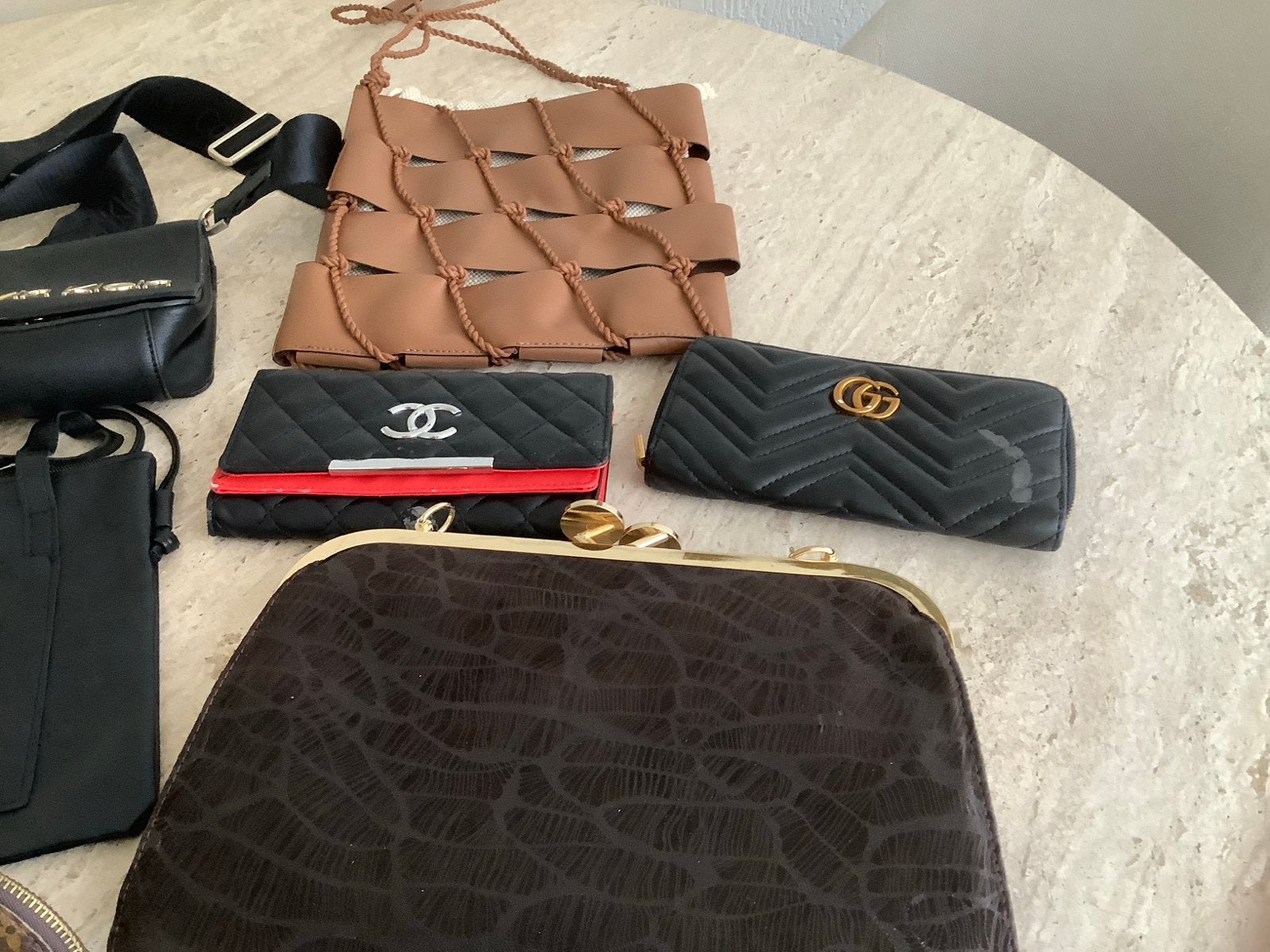 Diverse collectie handtassen, avondtasjes, toilet/makeup tas, Sieraden, Tassen en Uiterlijk, Tassen | Damestassen, Ophalen of Verzenden