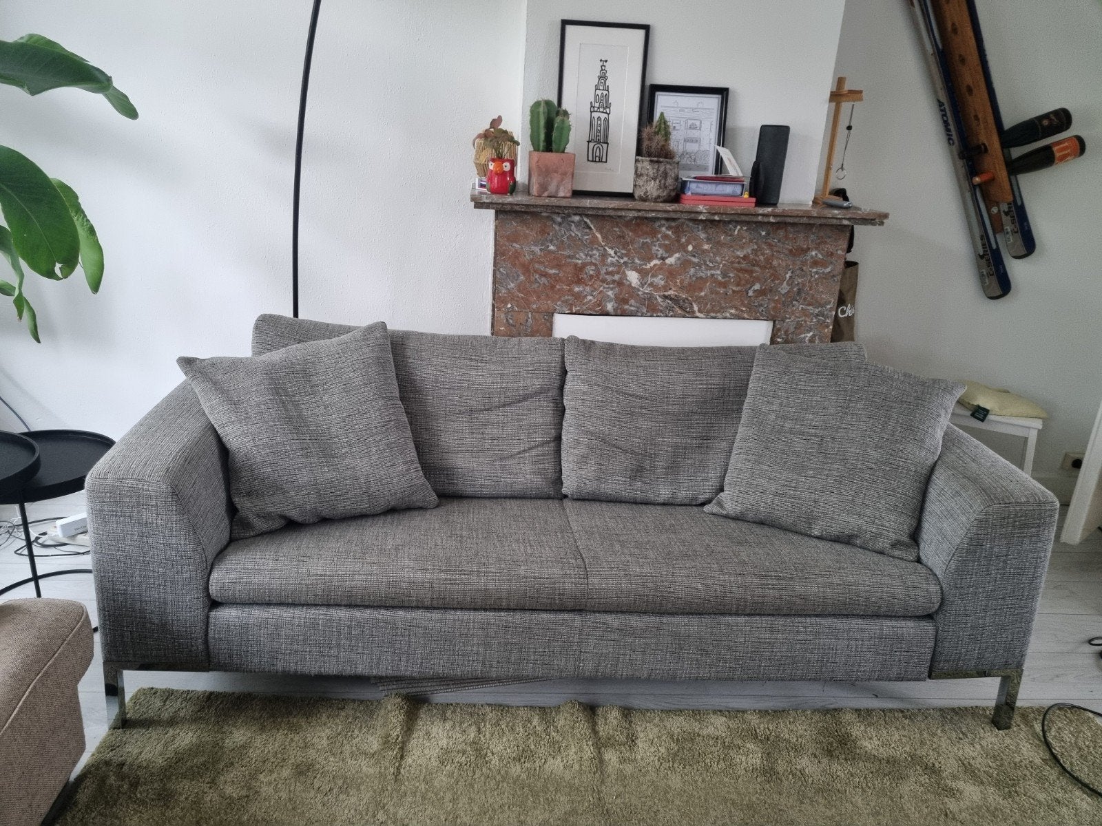 Bank (Montel), Ophalen, Driepersoons, 75 tot 100 cm, Rechte bank