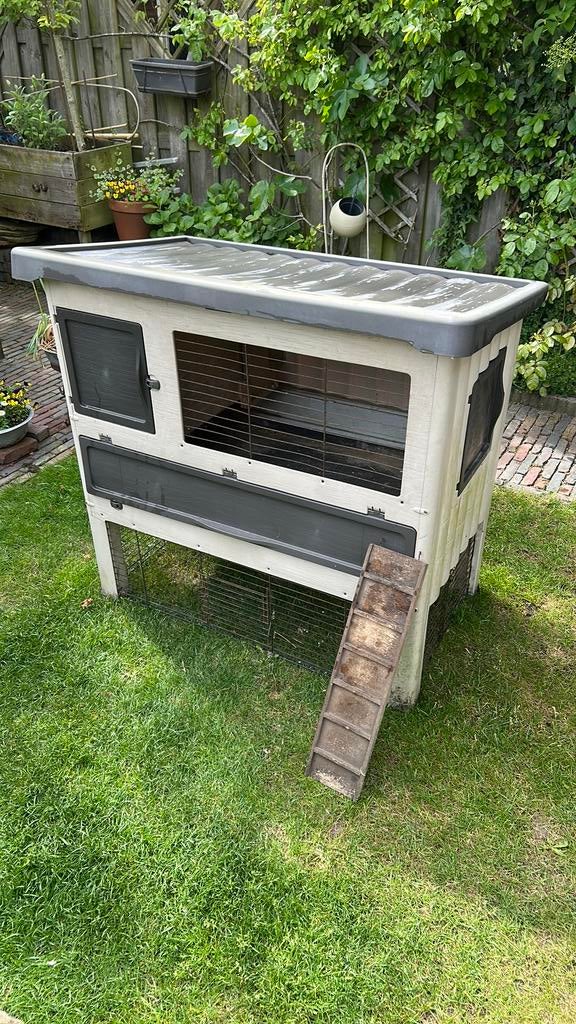 Konijnenhok, Ophalen, 110 cm of meer, Zo goed als nieuw, 90 cm of meer