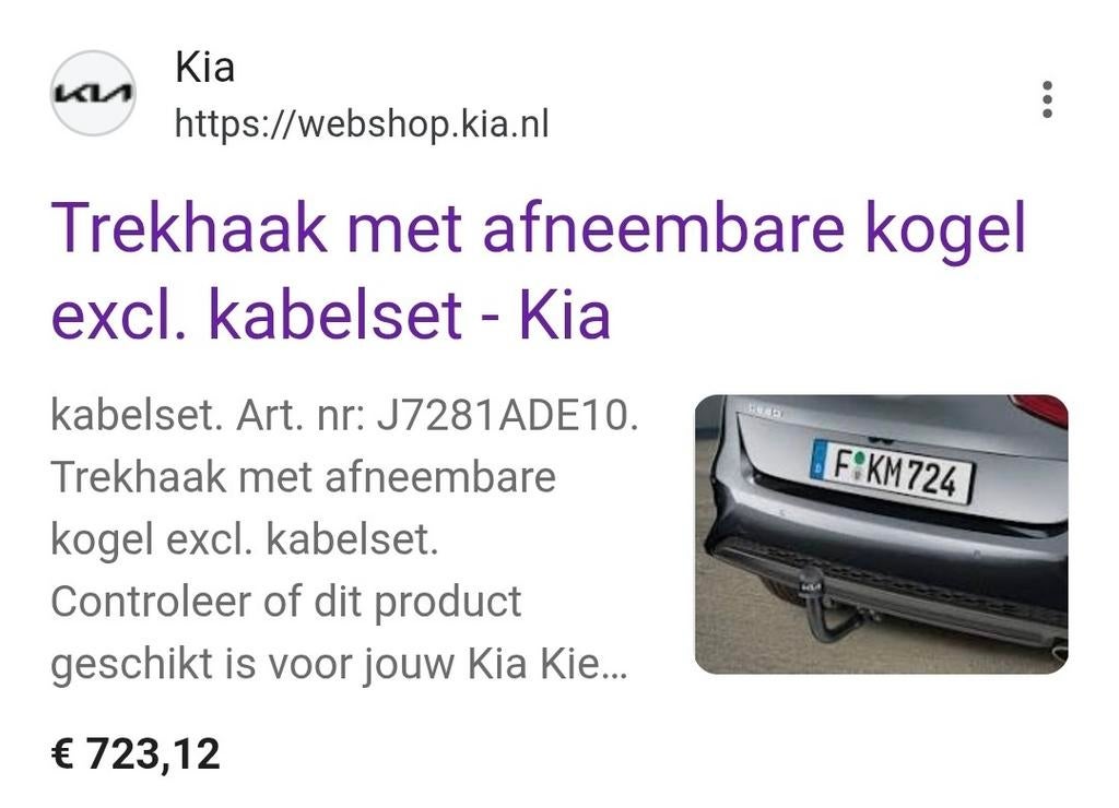 Afneembare Trekhaak Kia Ceed 2018 - Origineel, Auto-onderdelen, Ophalen, Nieuw