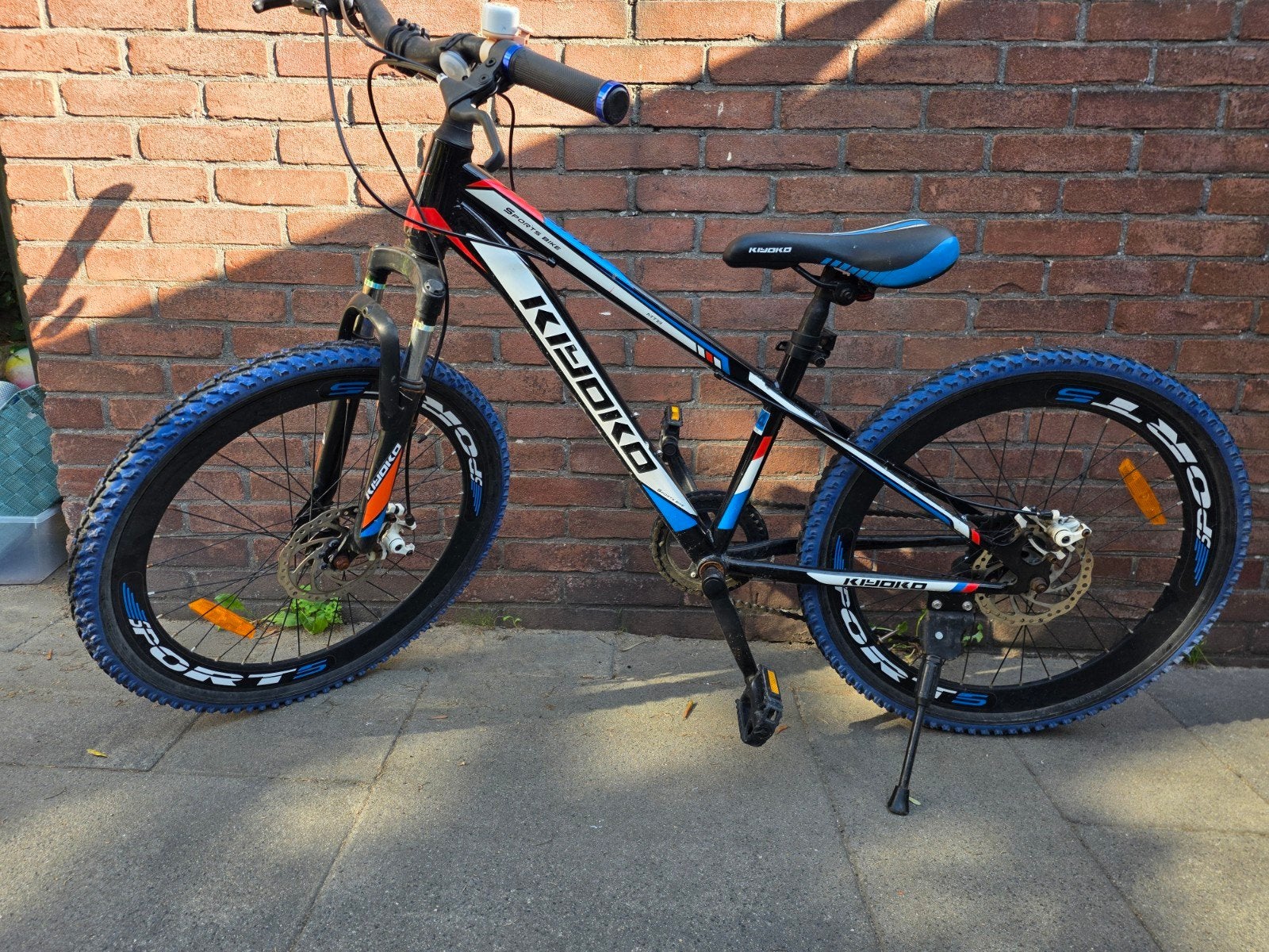 Kinderfiets Kiyoko met defecte achterrem, Gebruikt, Minder dan 49 cm, Schijfrem, Ophalen