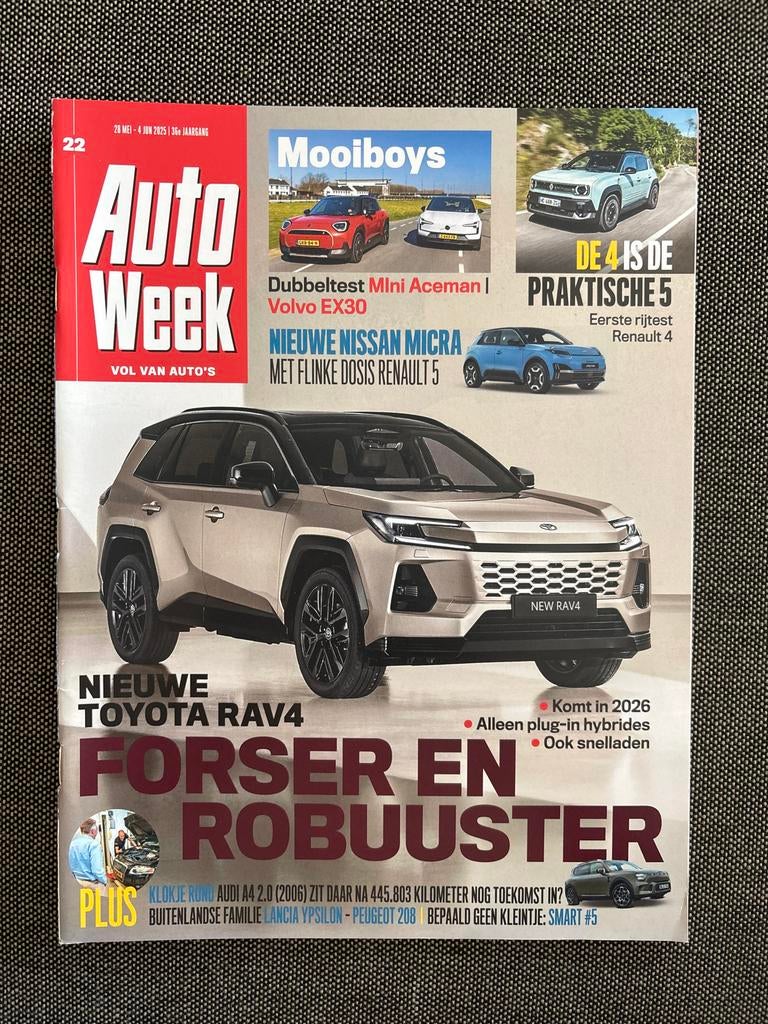 AutoWeek Magazine - Nieuwe Toyota RAV4, Nissan Micra, Verzenden