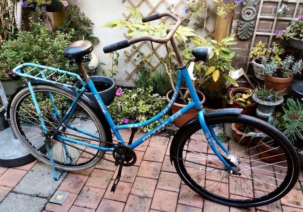 omafiets  en transportfiets sloper/voor onderdelen!, Ophalen, Terugtraprem, Gebruikt, 56 cm of meer