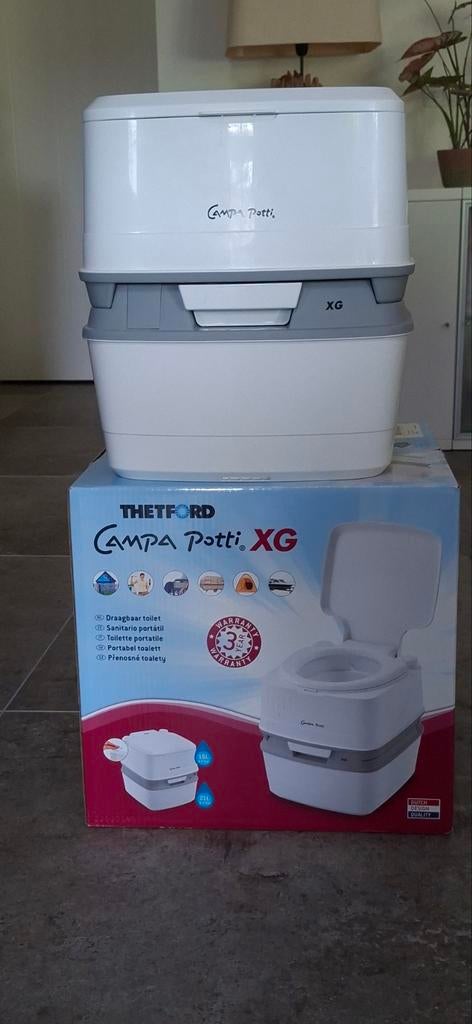 Thetford Campa Potti XG Draagbaar Toilet, Ophalen of Verzenden, Zo goed als nieuw