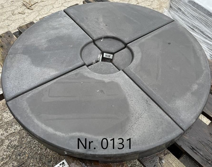 Nr. 0131 parasolvoet grijs Ø 92, Ophalen, Gebruikt, Minder dan 1 meter, Zweefparasol