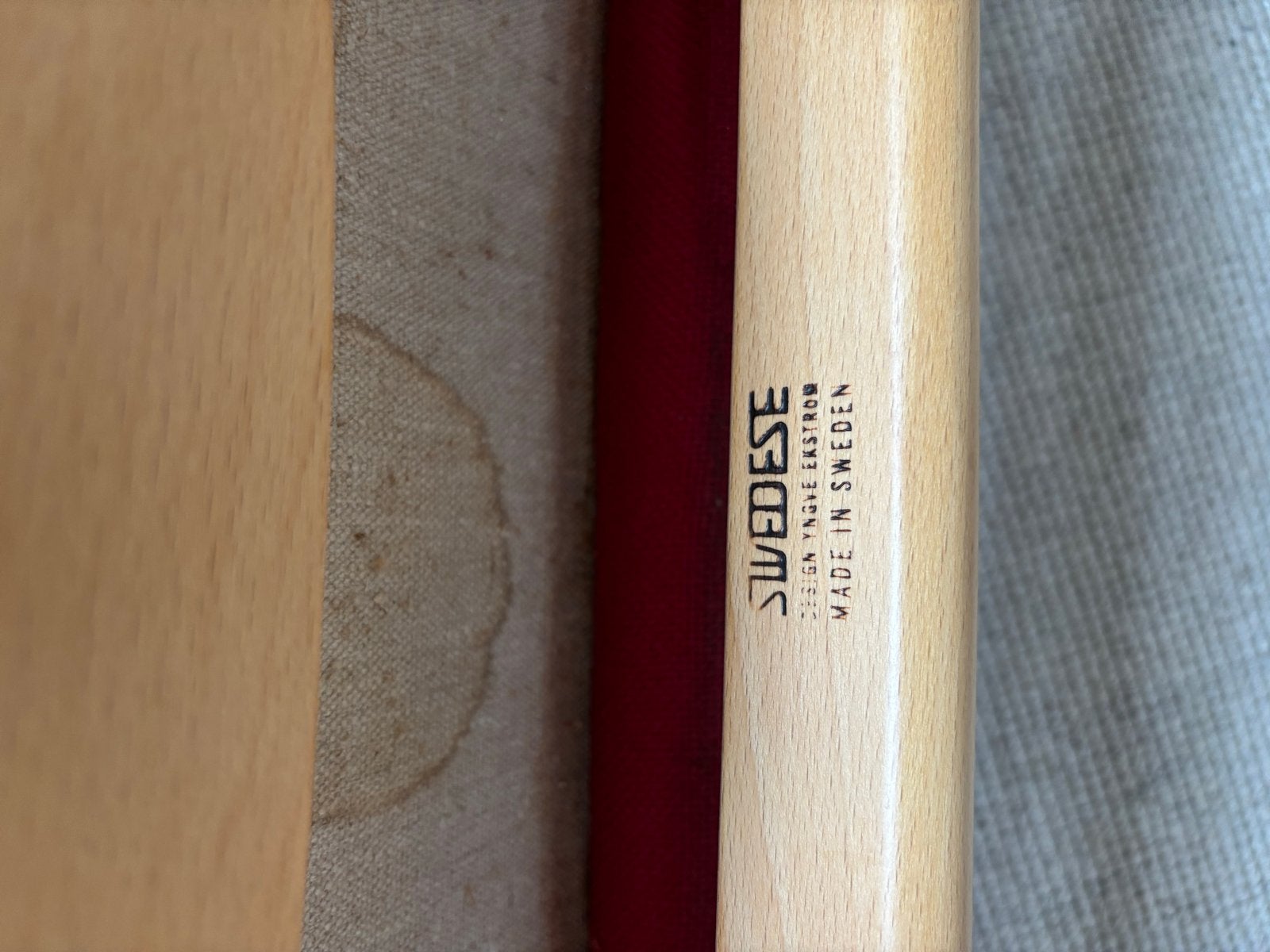 Swedese Lamino fauteuil - Yngve Ekström - Made in Sweden, Huis en Inrichting, Gebruikt, Overige kleuren, Ophalen of Verzenden