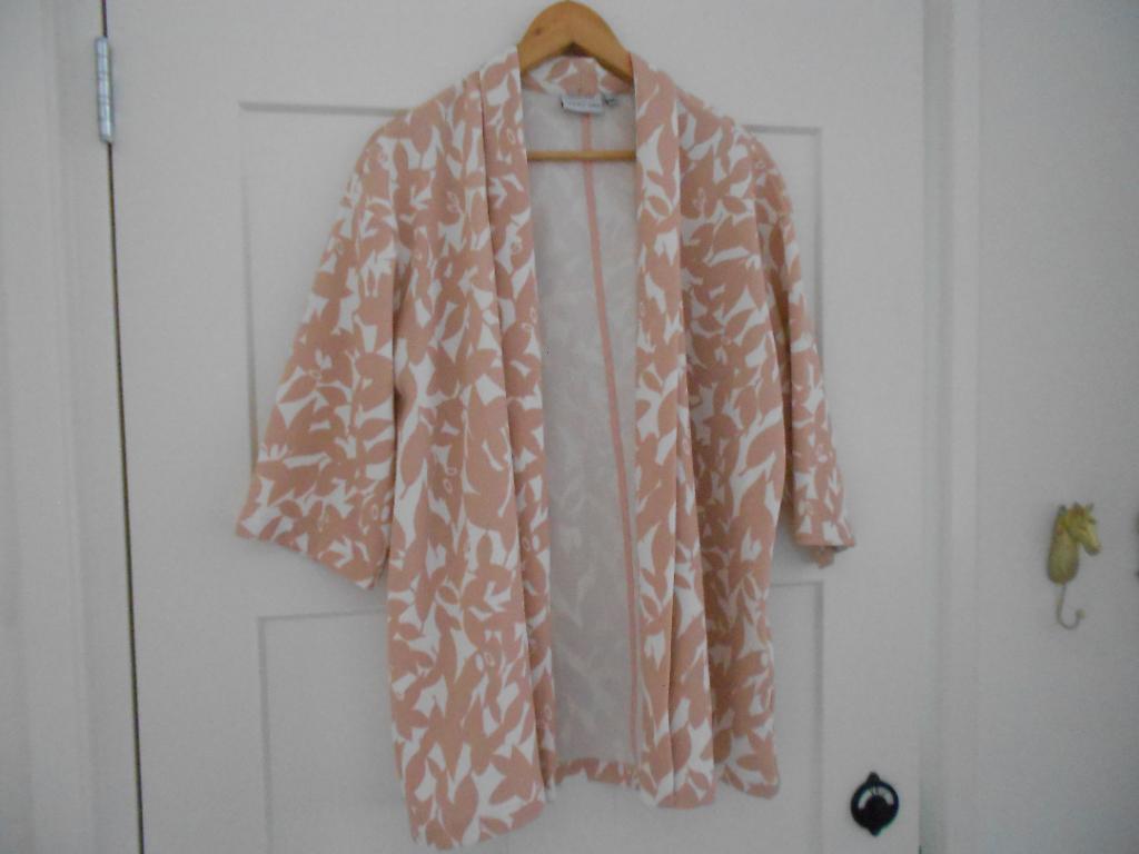Trend One zalm/off white stretch jasje, maat XXXL., Overige kleuren, Verzenden, Maat 46/48 (XL) of groter, Jasje