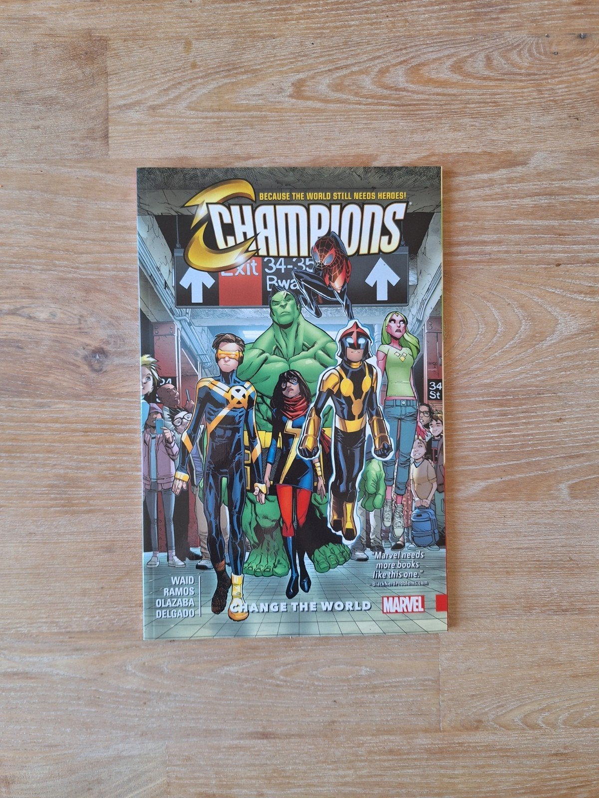 Champions: Change The World TPB Engels - Marvel Comics, Eén stripboek, Ophalen of Verzenden, Zo goed als nieuw