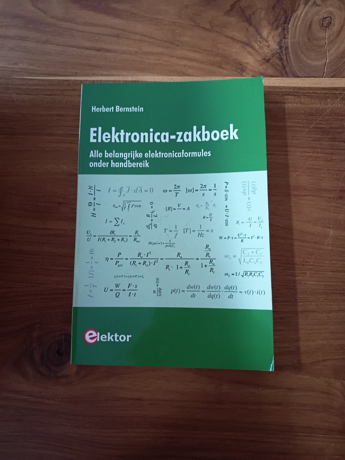 Elektronica-zakboek: Alle belangrijke formules, Boeken, Techniek, Ophalen of Verzenden, Zo goed als nieuw, Elektrotechniek, Herbert Bernstein