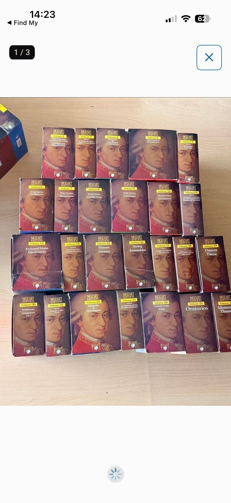 Mozart en Bach Collectie CD's, Ophalen of Verzenden, Classicisme, Zo goed als nieuw, Overige typen