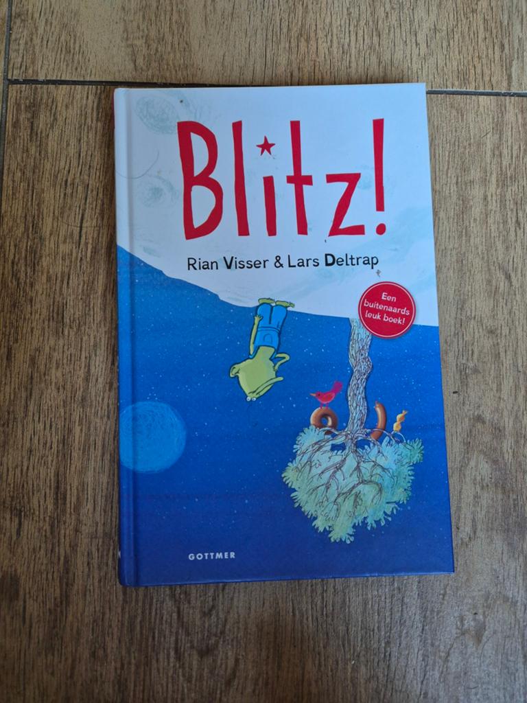 Blitz! door Rian Visser & Lars Deltrap - Kinderboek, Boeken, Kinderboeken | Jeugd | onder 10 jaar, Ophalen of Verzenden, Zo goed als nieuw