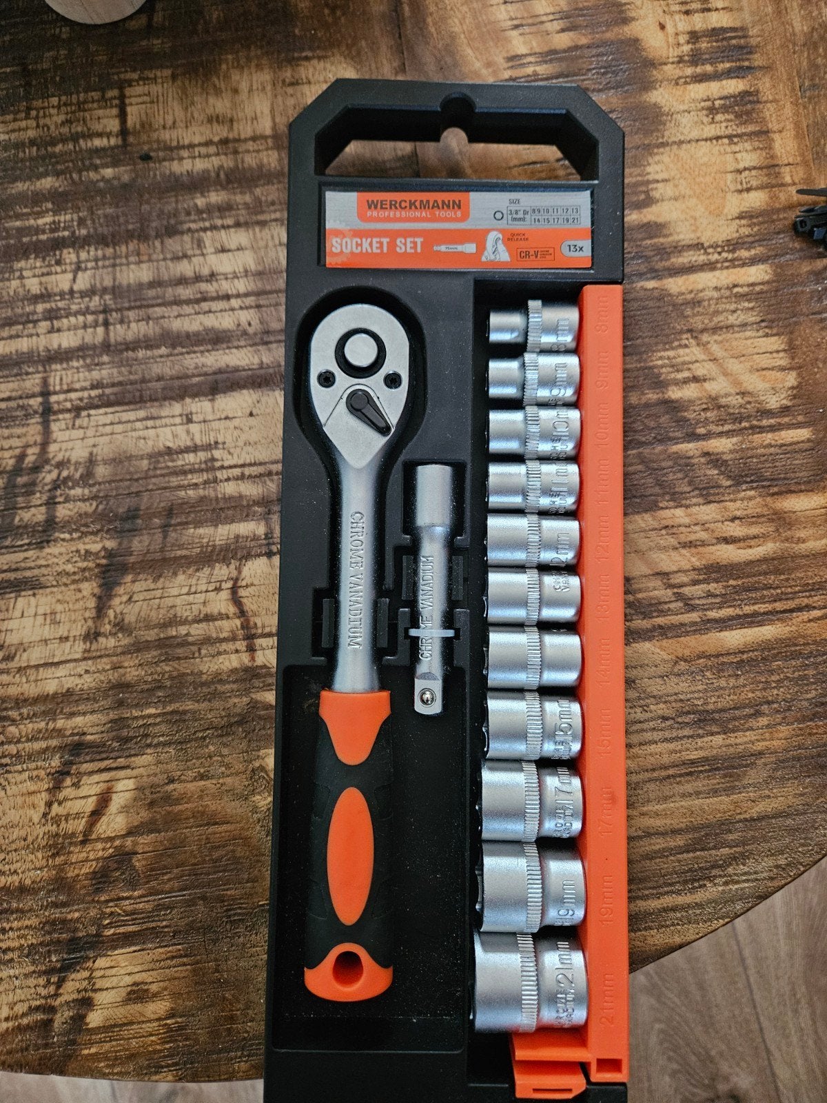 doppenset nieuw met ratel, Doe-het-zelf en Verbouw, Gereedschap | Handgereedschap, Ophalen, Nieuw