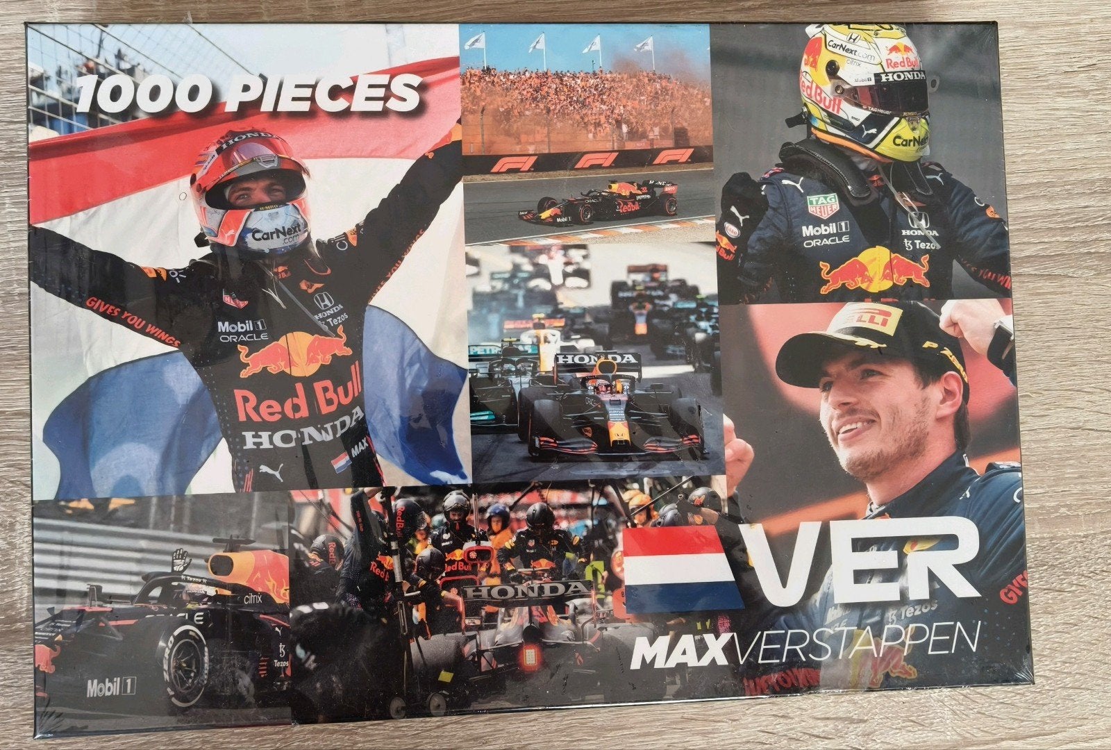 nieuw  Max Verstappen Red Bull puzzel, Ophalen of Verzenden, Zo goed als nieuw
