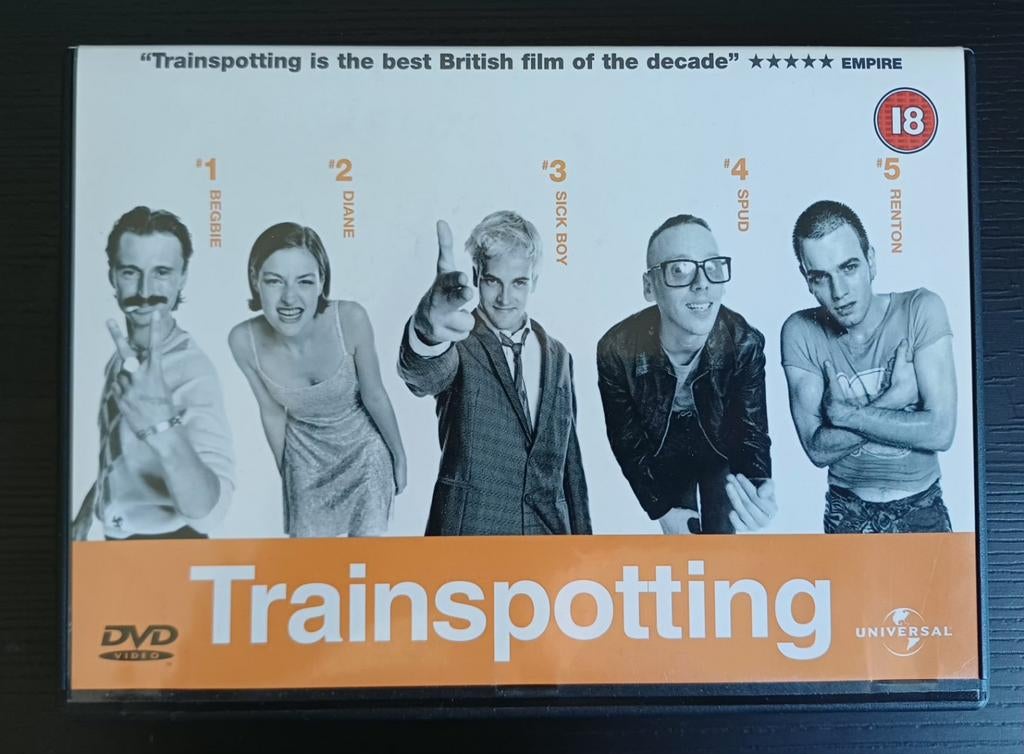 Trainspotting DVD - Britse cultfilm, Vanaf 16 jaar, Ophalen, Gebruikt