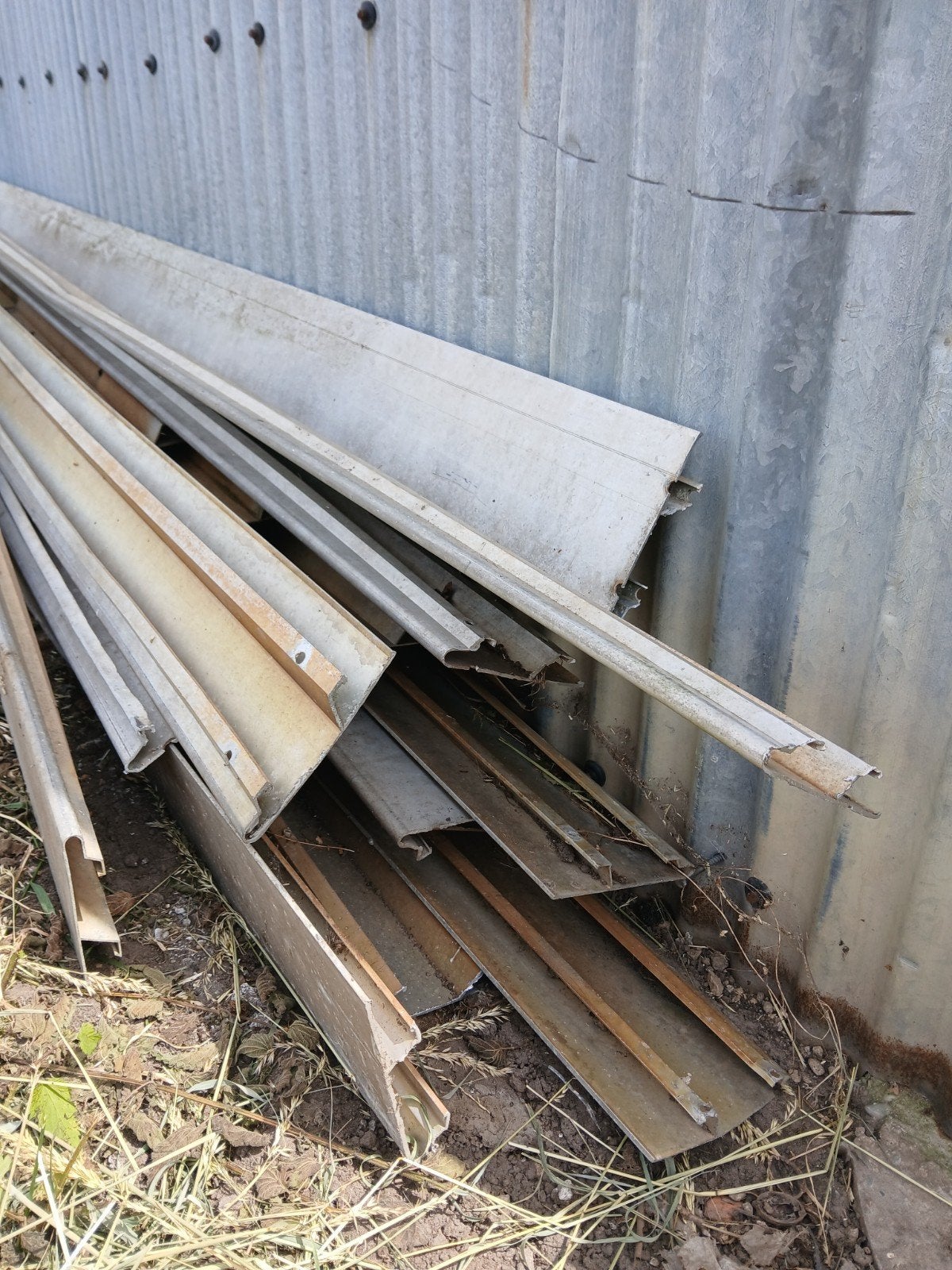 Aluminium planken latten strips, Tuin en Terras, Palen, Balken en Planken, Ophalen, 250 cm of meer, Palen