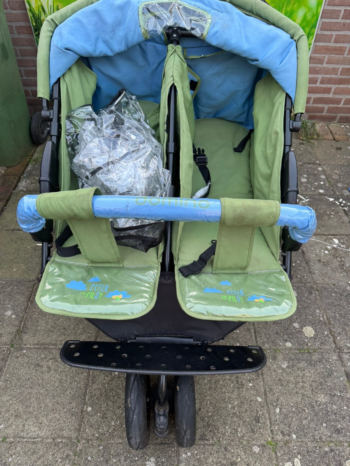 Kinderwagen tweeling, Ophalen of Verzenden, Zo goed als nieuw, Kinderwagen of Buggy