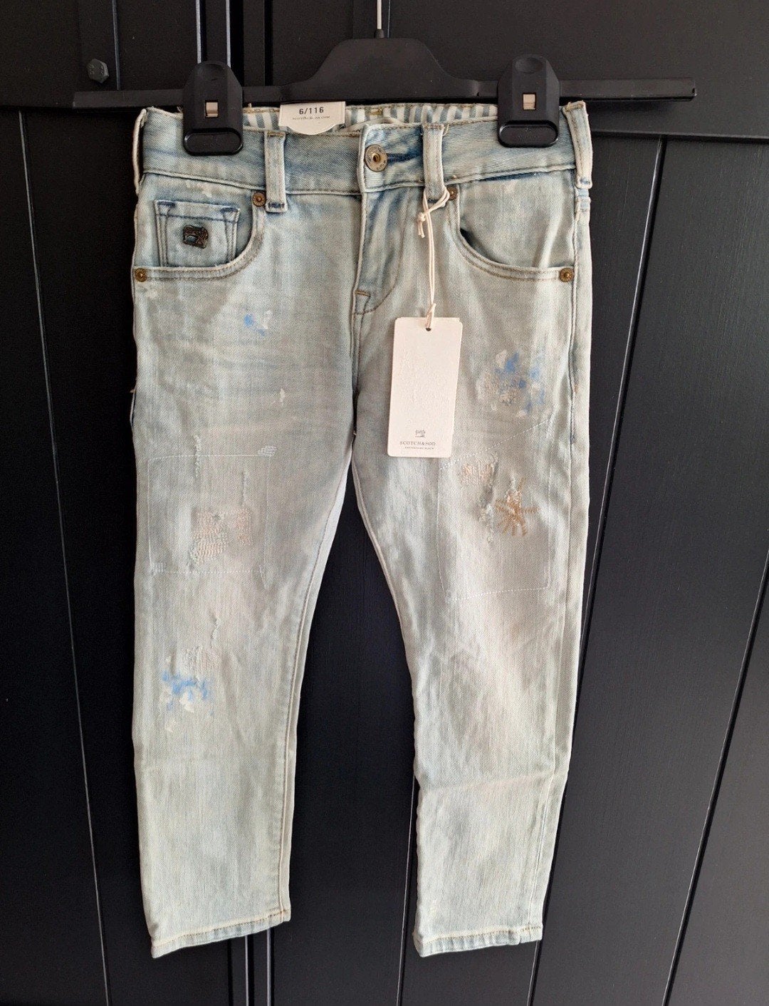 Nieuwe Scotch & Soda spijkerbroek maat 116, Broek, Nieuw, Ophalen of Verzenden, Scotch & Soda