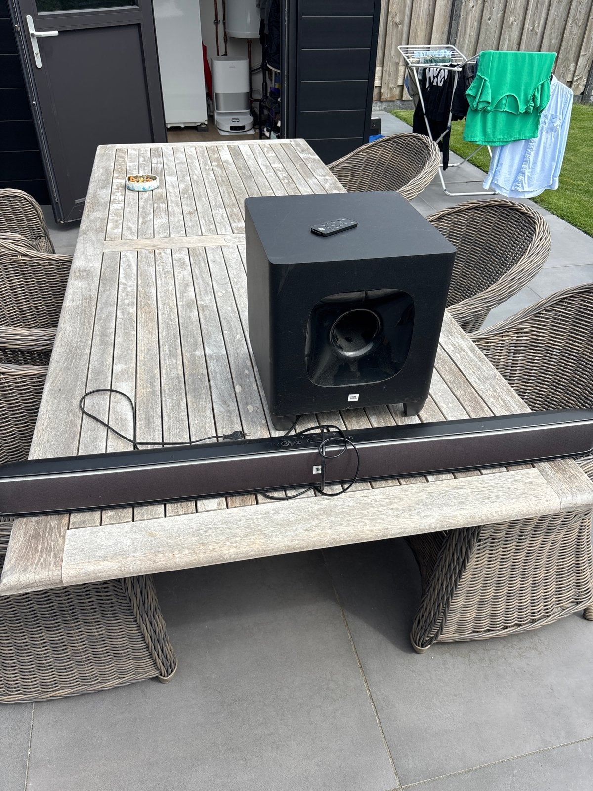 JBL Soundbar met subwoofer - Cinema SB400, Audio, Tv en Foto, Home Cinema-sets, Ophalen of Verzenden, Gebruikt, Soundbar, Overige merken