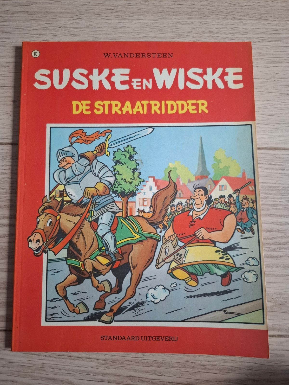 Suske en Wiske - De Straatridder (nr. 83), Boeken, Stripboeken, Gelezen, Eén stripboek, Ophalen of Verzenden