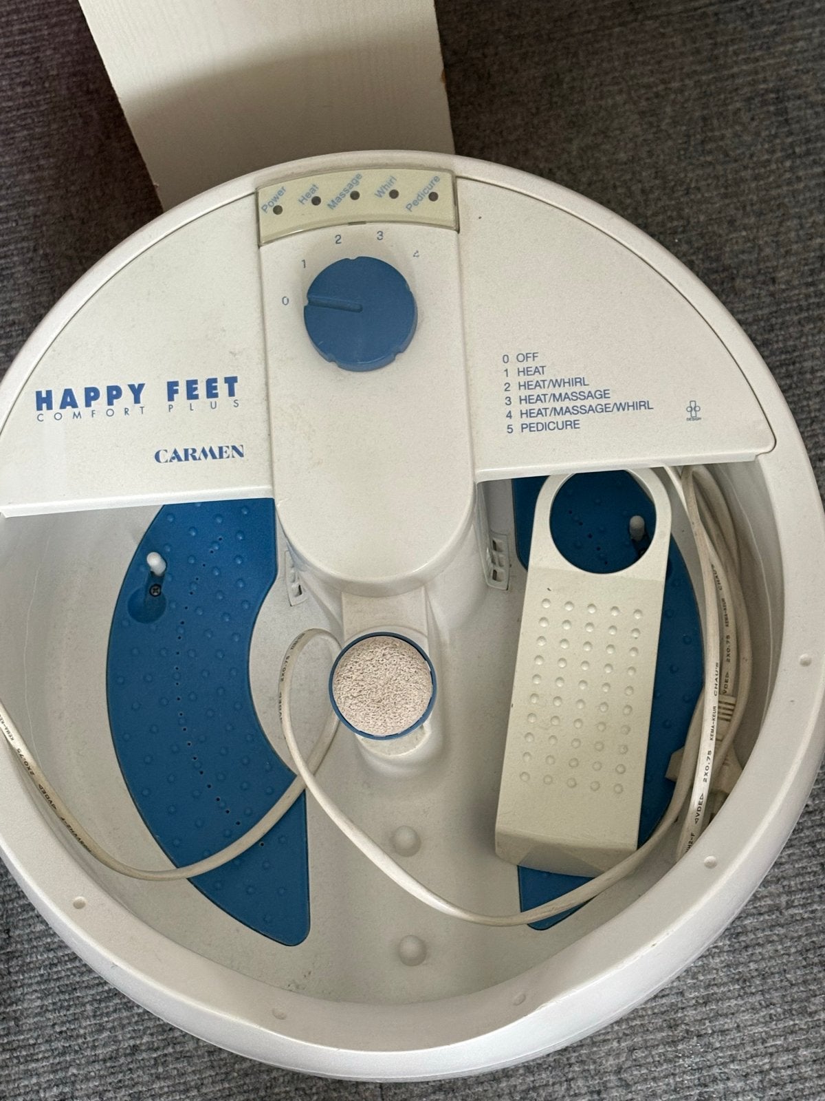 Carmen Happy Feet Comfort Plus Voetenbad, Ophalen, Gebruikt, Hand- en Voetverzorging