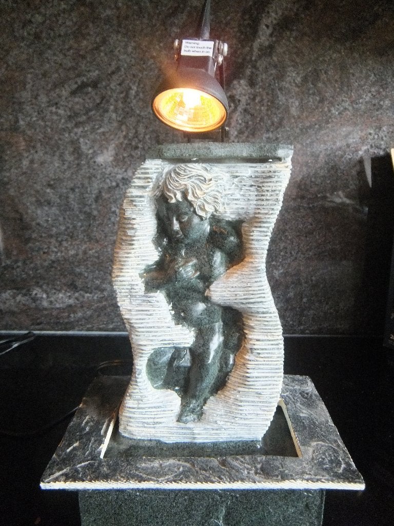 tafel fontein, Ophalen of Verzenden, Gebruikt, Grijs, Vintage