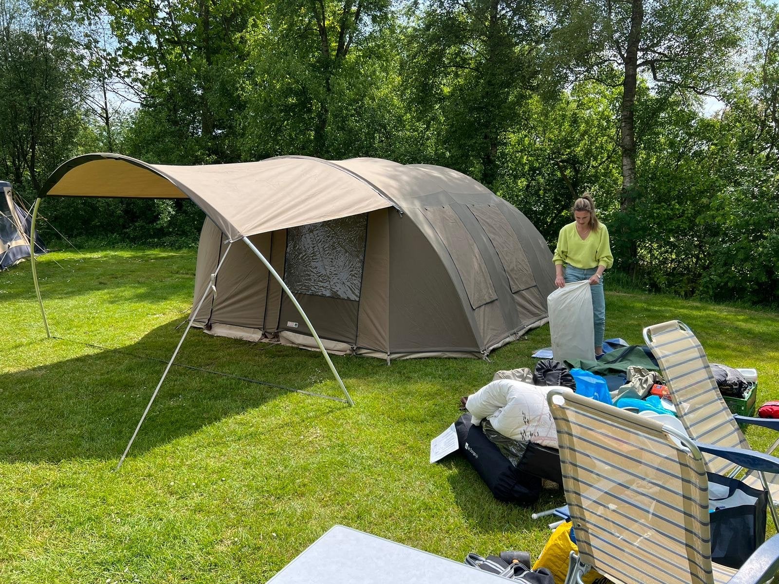Falco Zeearend 6-persoons tent, Ophalen, Gebruikt, Tot en met 6